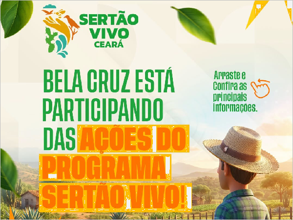 Bela Cruz fortalece a agricultura familiar por meio das ações do Programa Sertão Vivo