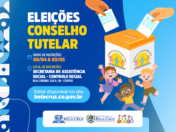 Edital de Conselho Tutelar em Bela Cruz